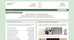 Desktop Screenshot of mugi.hfmt-hamburg.de
